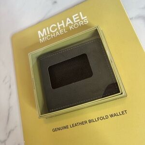 Michael Kors Genuine Leather Bifold Wallet